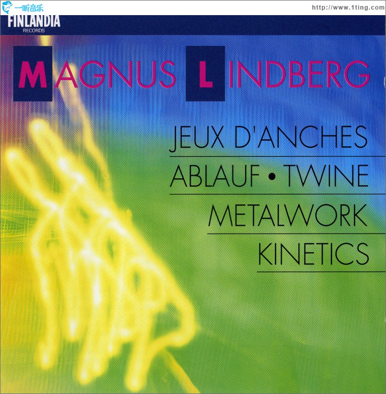 Lindberg : Metal Work; Ablauf; Twine; Kinetics; Jeux d'anches