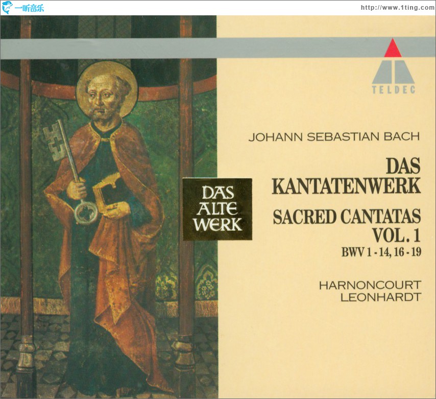 Bach, JS : Sacred Cantatas Vol.1 : BWV1-14, 16-19