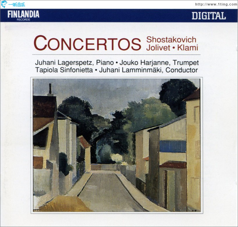 Shostakovich, Jolivet, Klami : Concertos