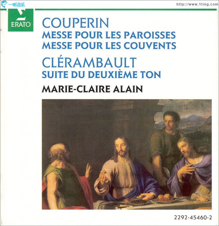 Couperin : Messe pour les paroisses & Messe pour les couvents