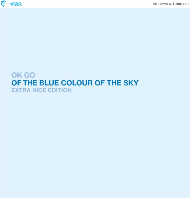 Of The Blue Colour of the Sky Extra Nice Edition