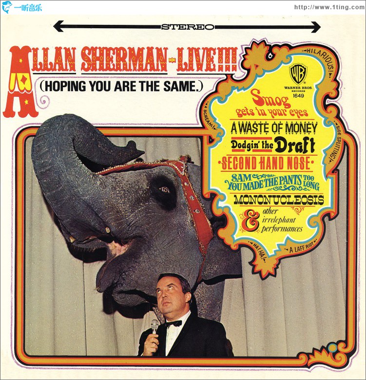 Allan Sherman Live! (Hoping You Are The Same) (US Release)