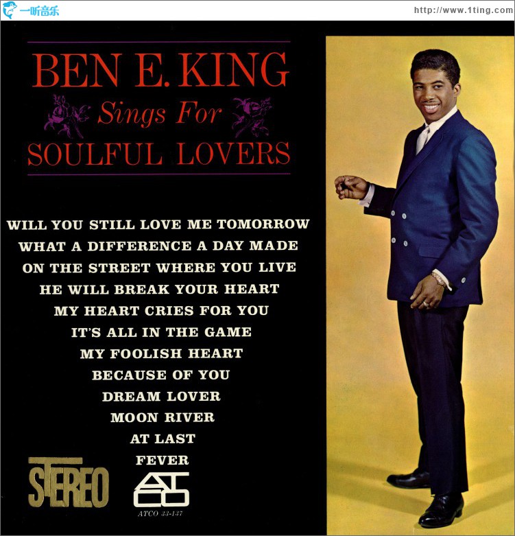 Ben E. King Sings For Soulful Lovers (US Release)