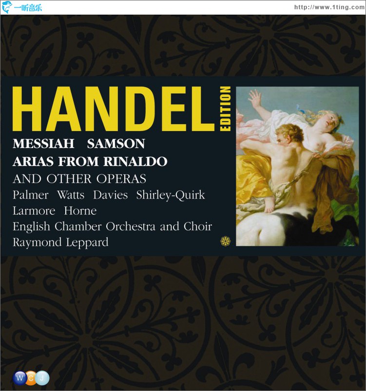 Handel Edition Volume 4 - Samson, Messiah & Arias from Rinaldo, Serse etc