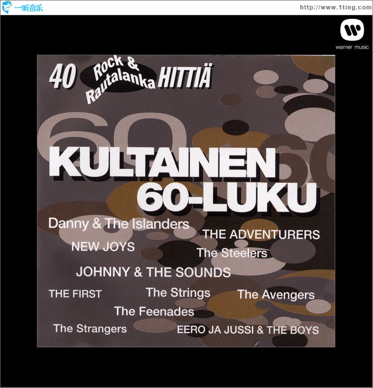 Kultainen 60-luku - 40 Rock & Rautalanka hittiä