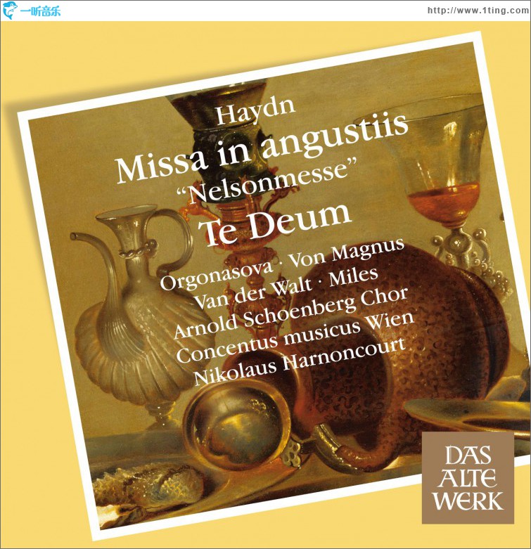 Haydn : Mass No.11 in D minor, 'Missa in angustiis' [Nelson Mass] & Te Deum (DAW