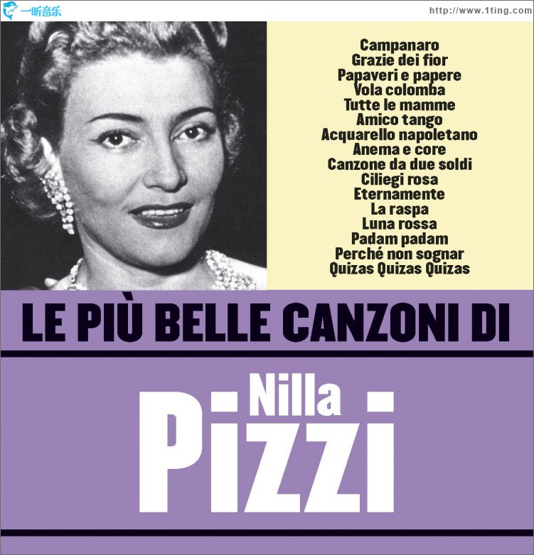 Le più belle canzoni di Nilla Pizzi