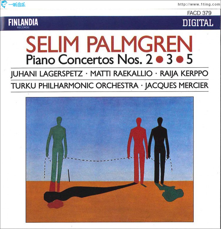 Selim Palmgren : Piano Concertos 2, 3 & 5