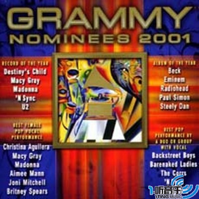 2001 Grammy Pop Nominees
