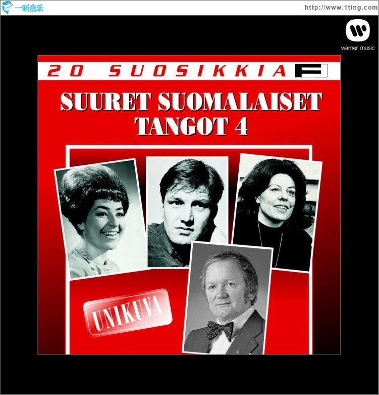 20 Suosikkia / Suuret suomalaiset tangot 4 / Unikuva