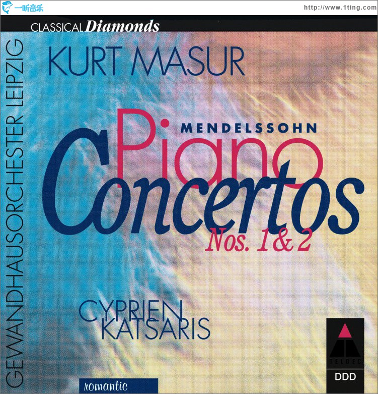 Mendelssohn : Piano Concertos Nos 1, 2 & Concerto for Piano & Strings