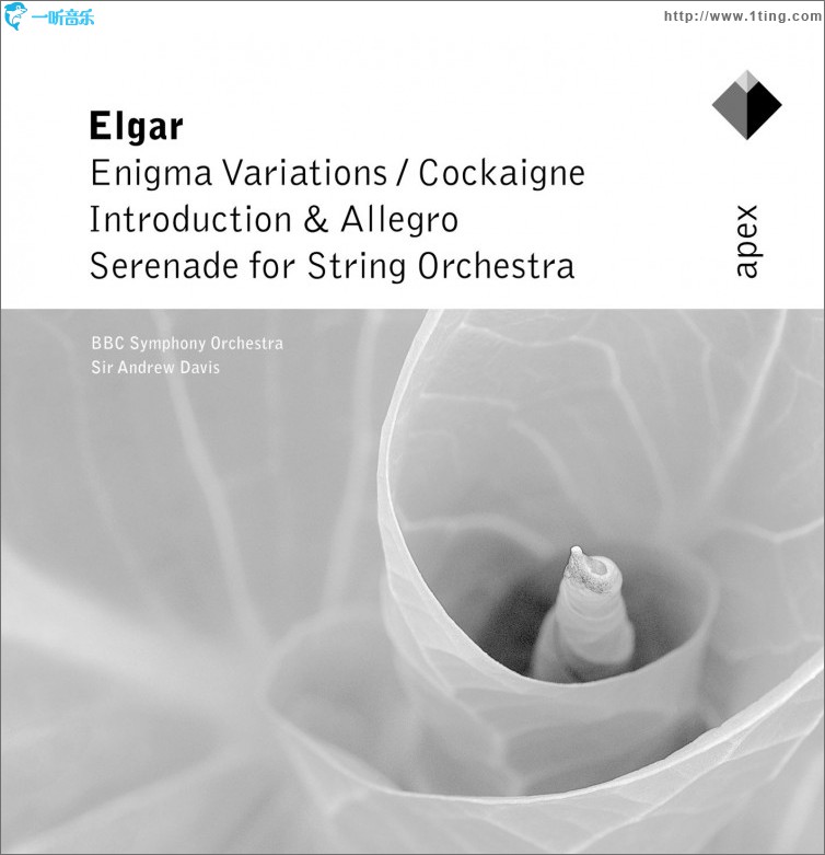 Elgar : Enigma Variations, Introduction & Allegro, Serenade for Strings & Cockai