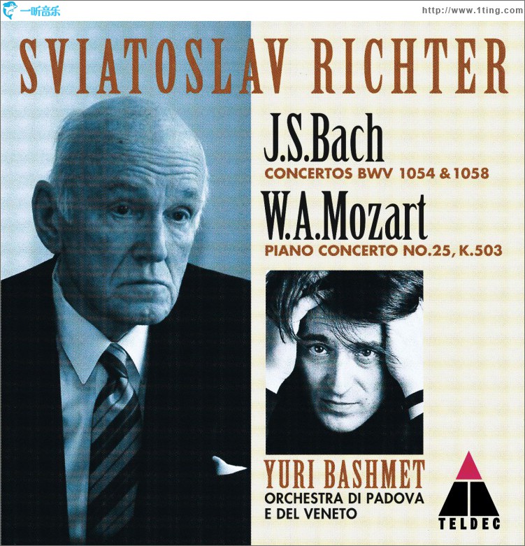 Mozart : Piano Concerto No.25 & Bach : Keyboard Concertos Nos 3 & 7