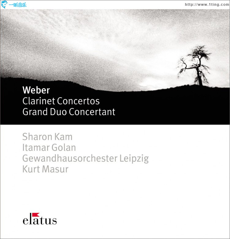 Weber : Clarinet Concertos Nos 1, 2 & Grand Duo Concertant - Elatus