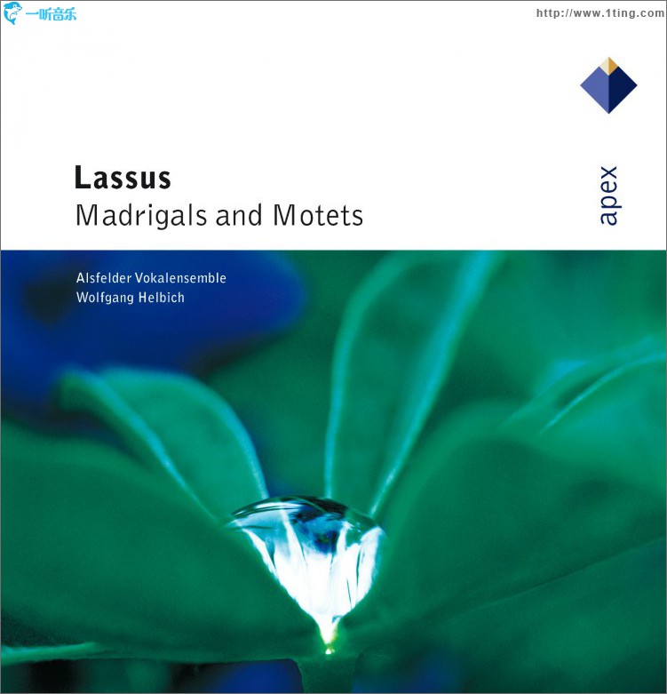 Lassus : Madrigals & Motets - Apex