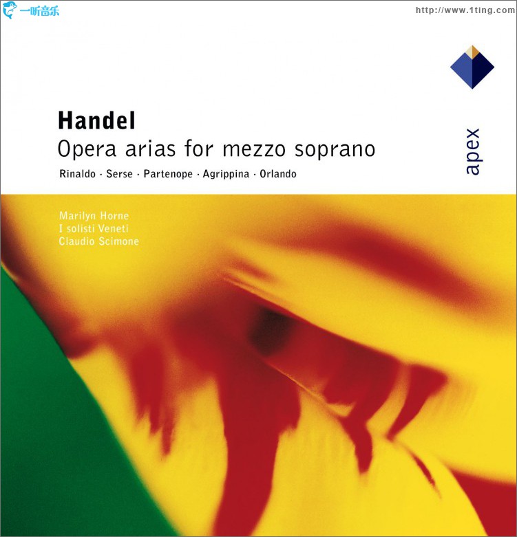 Handel : Operatic Arias - Apex