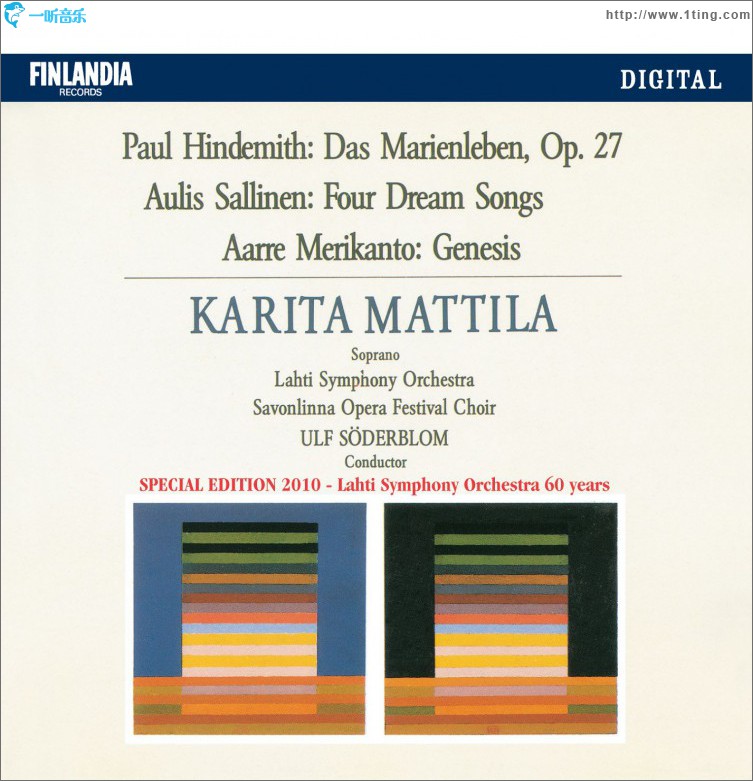 Hindemith / Sallinen / Merikanto