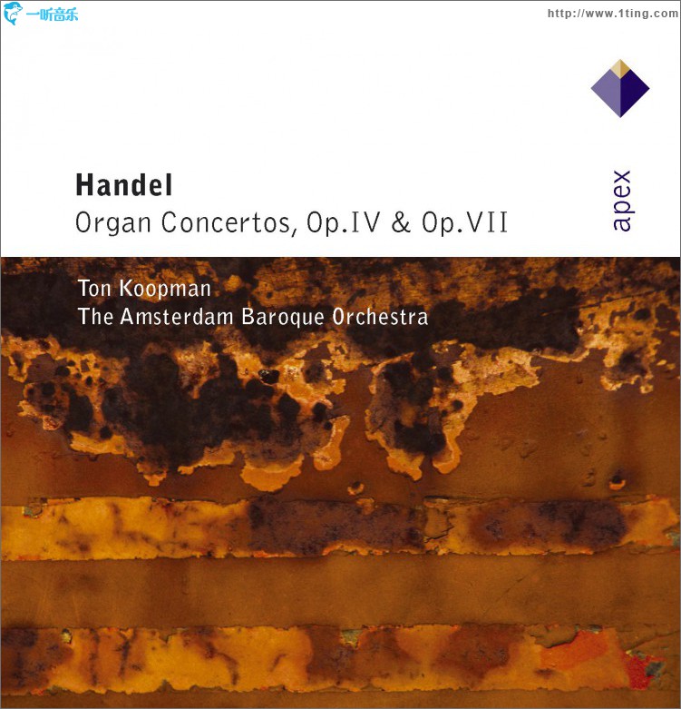 Handel : Organ Concertos Op.4 & Op.7 - Apex