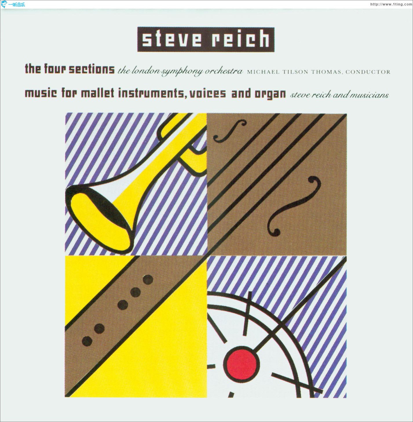 The Four Sections / Music for Mallet Instruments, Voices and Organ