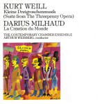Kurt Weill: Kleine Dreigroschenmusik/ Milhaud, Darius: La Création du Monde详情