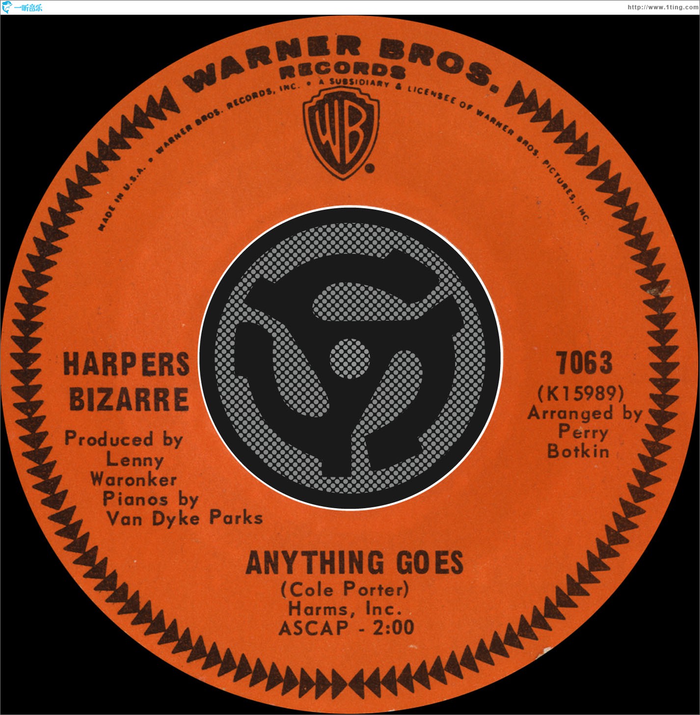 Anything Goes / Malibu U. [Digital 45]