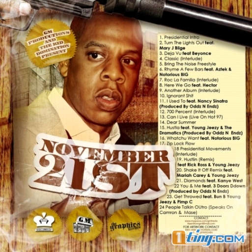 The Kid Domination Presents: Jay-Z - November 21st