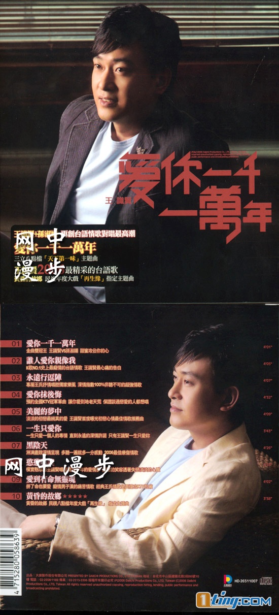 爱你一千一万年