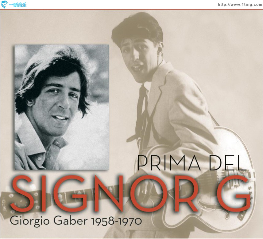 Prima Del Signor G - Giorgio Gaber 1958 - 1970