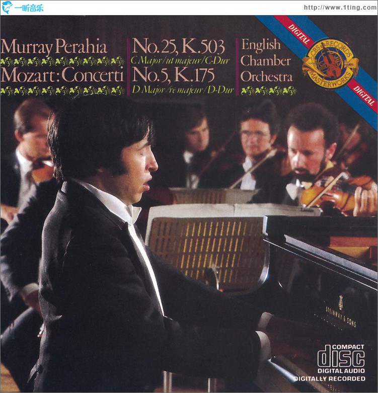 莫扎特第25号和第5号钢琴与乐团音乐会/Mozart: Concertos No. 25 & 5 for Piano and Orchestra
