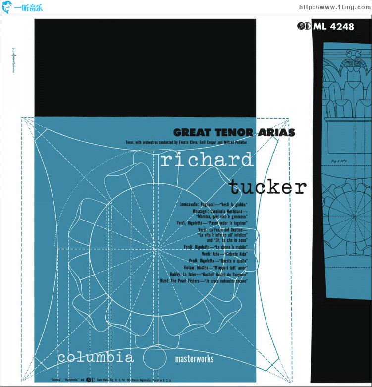 Richard Tucker- Great Tenor Arias