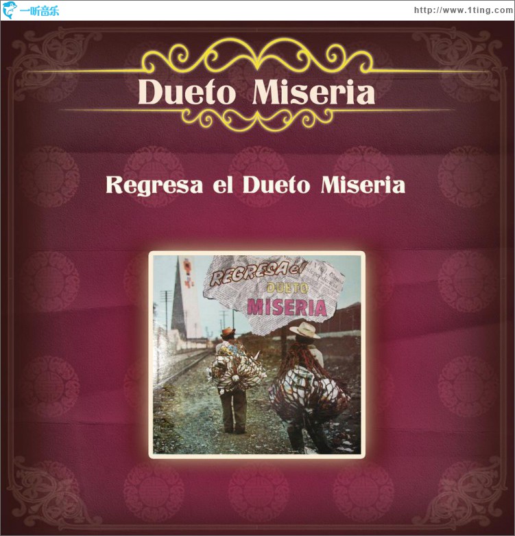 Regresa el Dueto Miseria