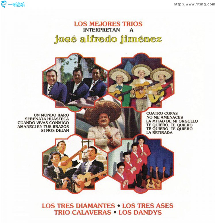 Los Mejores Tríos Interpretan a José Alfredo Jiménez