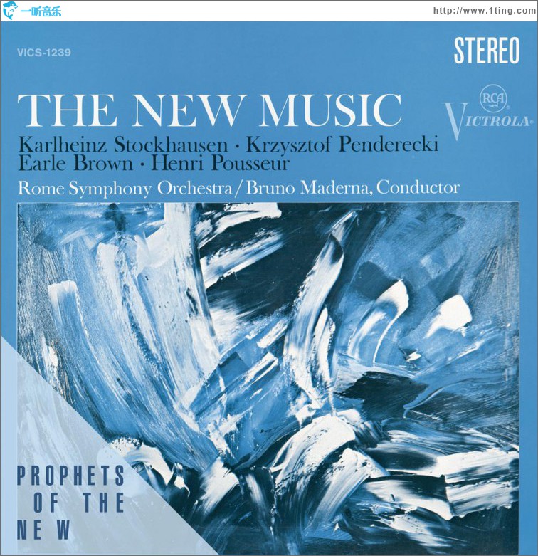 The New Music - Penderecki, Stockhausen, Brown, Posseur