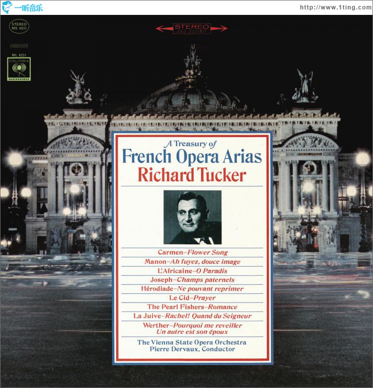 Richard Tucker - A Treasury of French Opera Arias