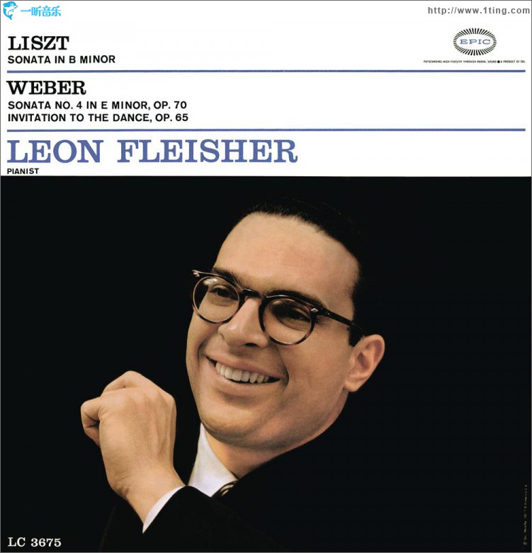 Liszt: Sonata in B Minor; Weber: Sonata No. 4 in E Minor, Op. 70; Invitation to 