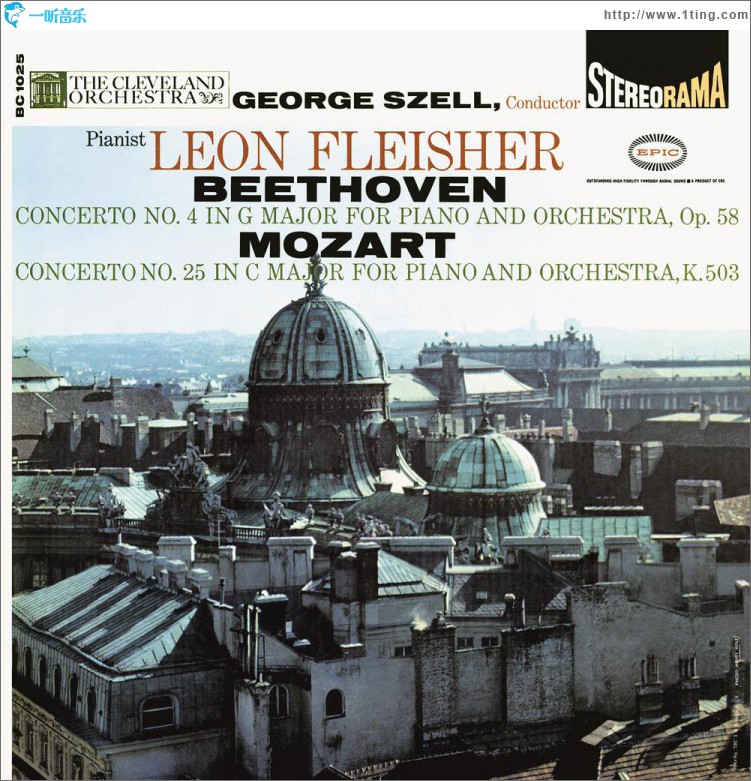 Beethoven: Concerto No. 4 in G Major for Piano and Orchestra, Op. 58; Mozart: Co
