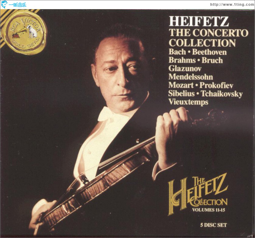 The Heifetz Collection Vol. 11-15 - The Concerto Collection