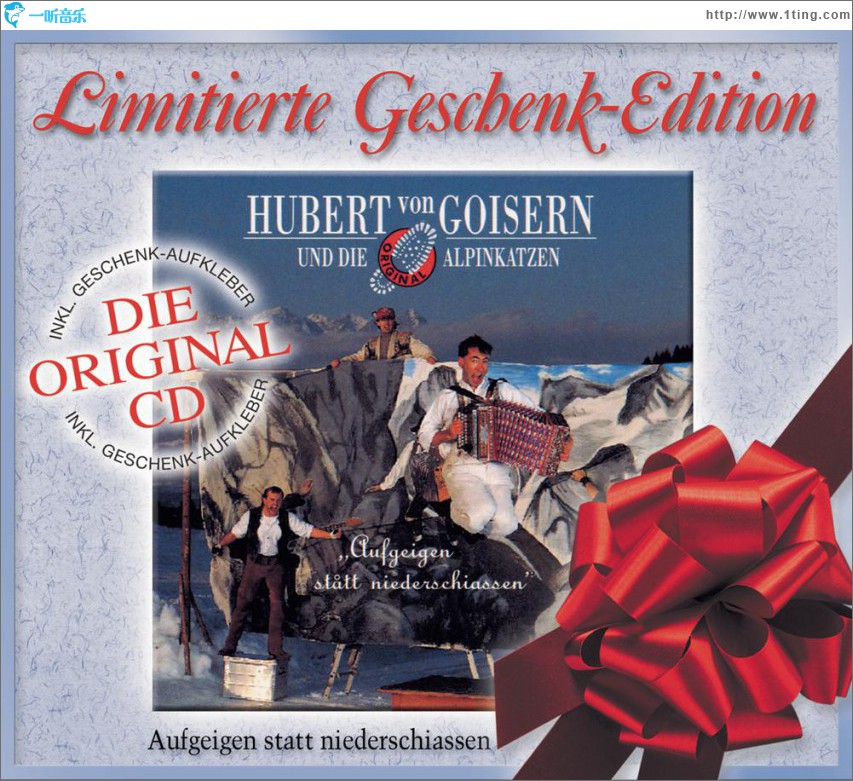 Aufgeig´n statt niederschiaß´n - Geschenk Sonderedition