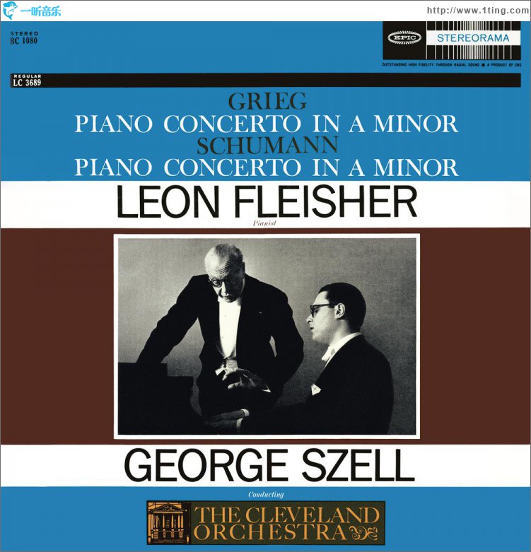 Grieg: Concerto in A Minor for Piano and Orchestra, Op. 16; Schumann: Concerto i