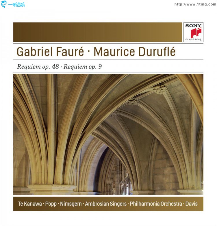 Fauré: Requiem Op. 48 & Duruflé: Requiem Op. 9