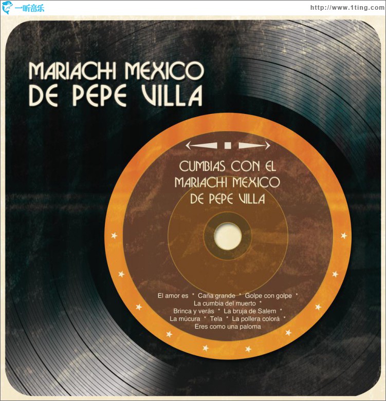 Cumbias Con el Mariachi México de Pepe Villa