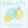 Owl City You’re Not Alone (feat. Britt Nicole) 试听