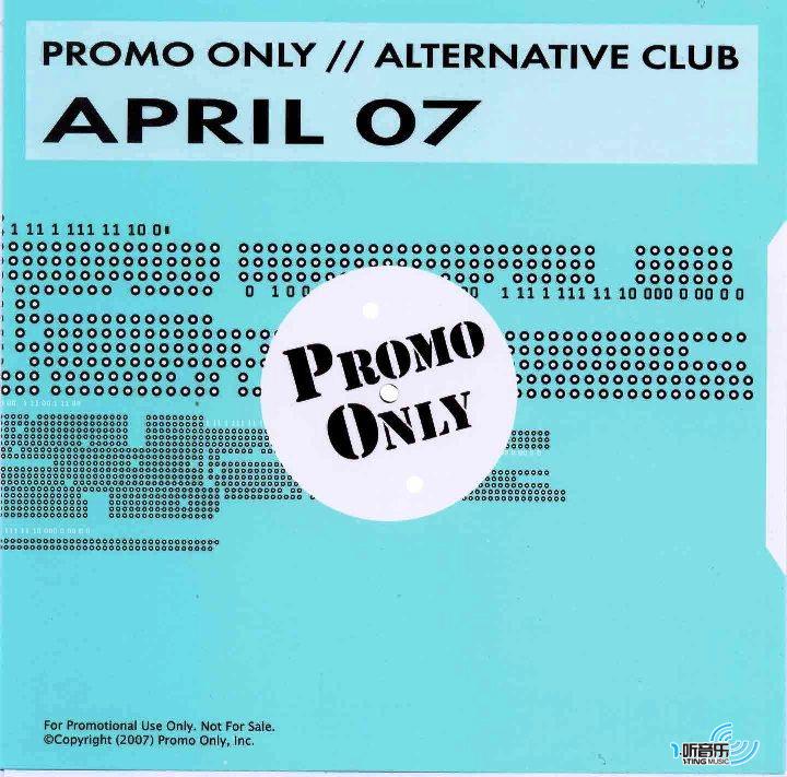 Promo Only Alternative Club April 2007