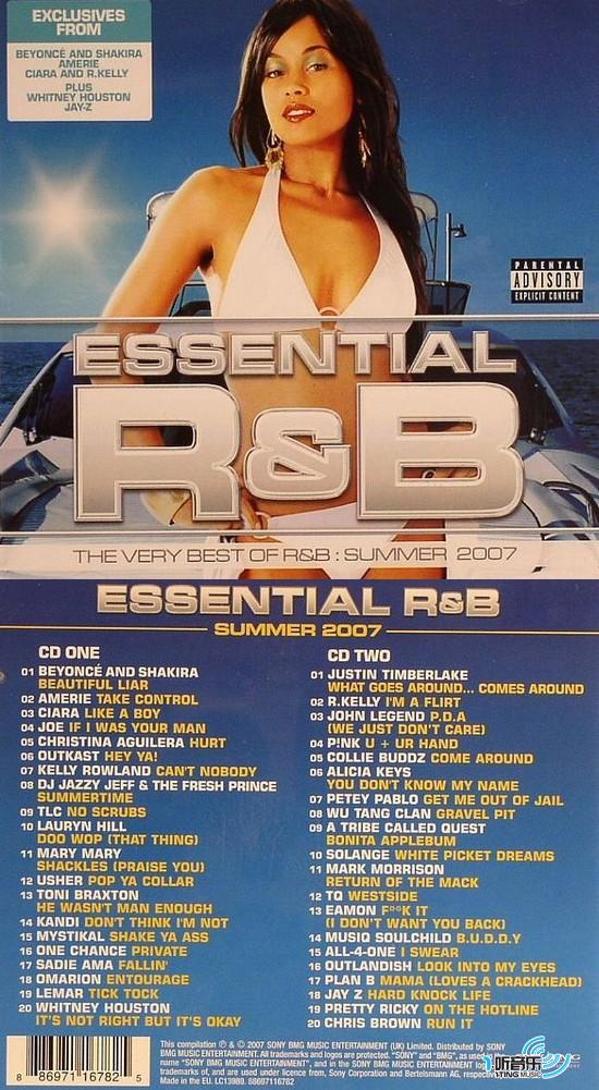 Essential R&B - the Very Best of R&B Summer 2007: Parental Advisory