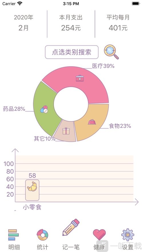 猫咪记账