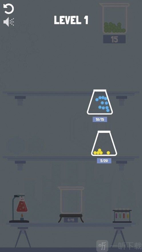 色球混合色拼图