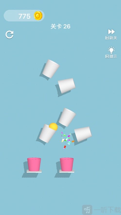 引水玻璃杯