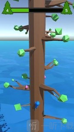 小人爬树3D
