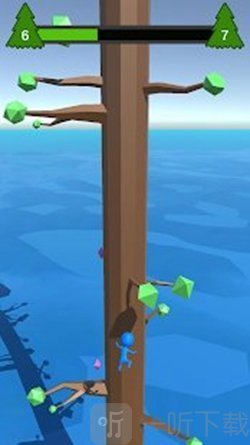 小人爬树3D
