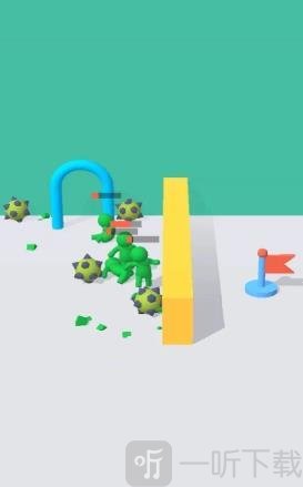 旗帜防御3D